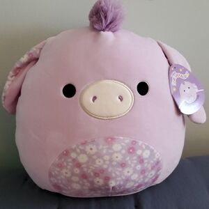 Purple Squishmallow Donkey Plush Toy 14" NWT